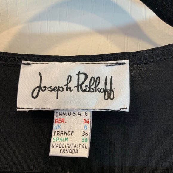 Joseph Ribkoff Dress – Size US 6 (Medium) – Short Sleeves - Picture 4 of 5